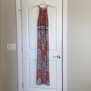 Beach Halter Maxi Dress